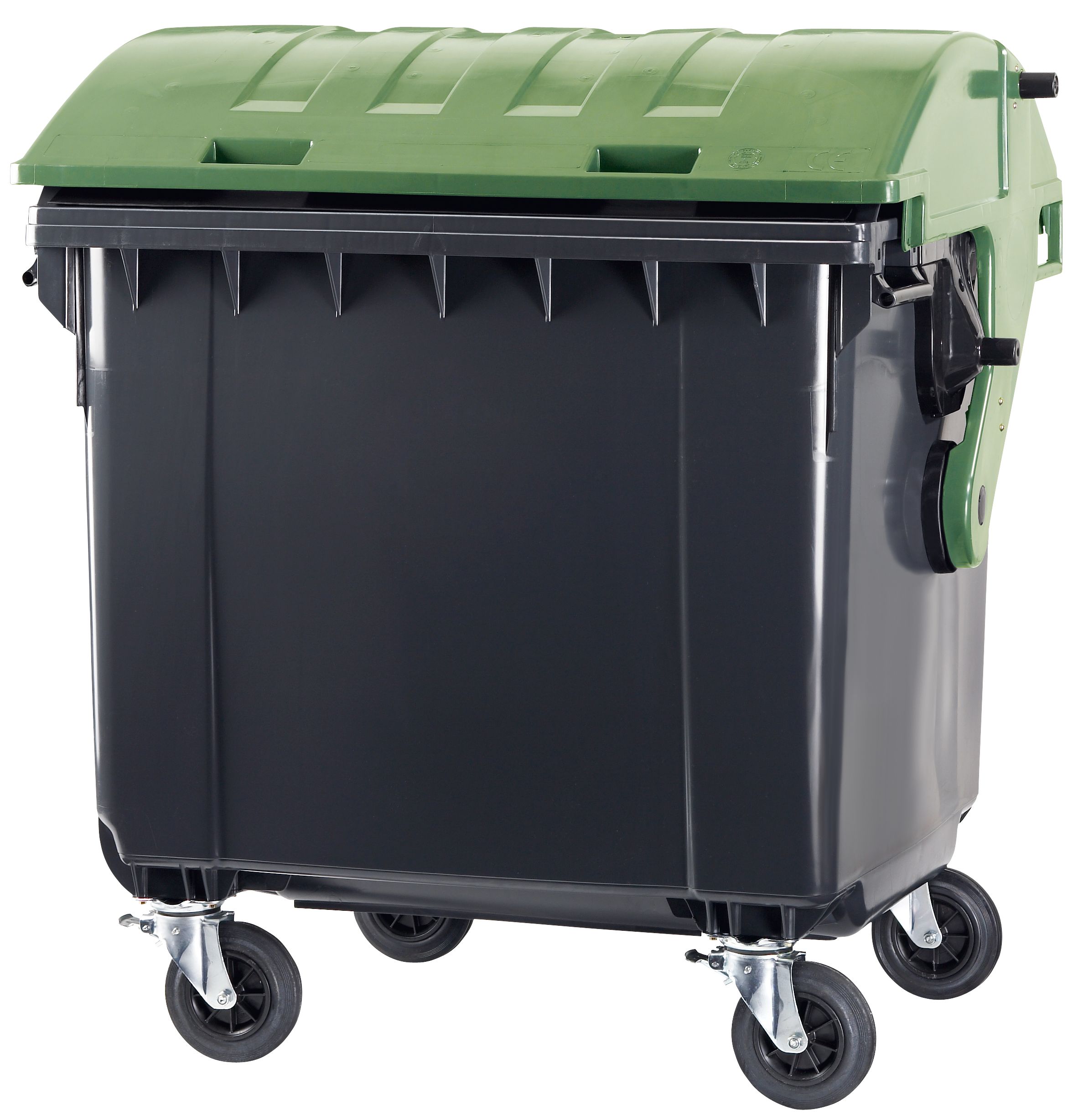 Контейнер для твердих побутових відходів, ESE, 1100 л, зі сферичною кришкою